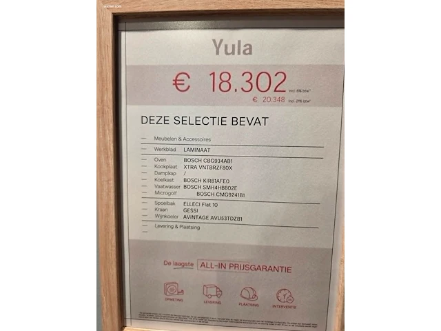 Toonzaalkeuken vanden borre kitchen yula - afbeelding 35 van  41