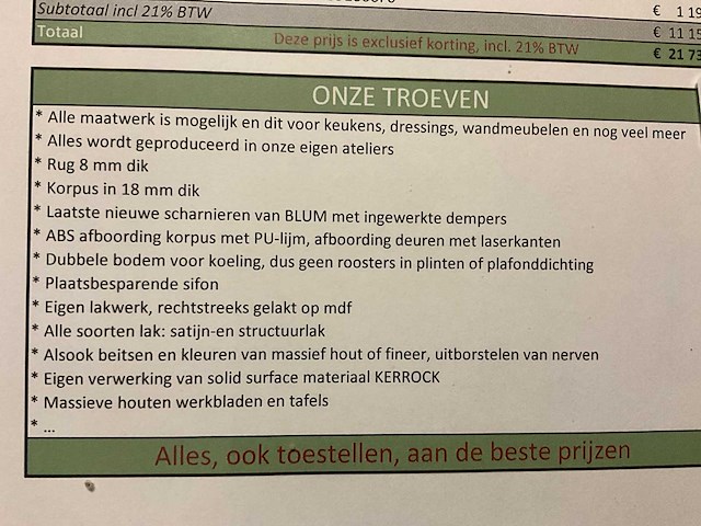Toonzaalkeuken vivalto + volluto - afbeelding 47 van  54