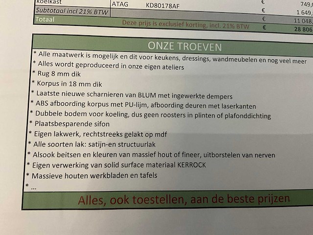 Toonzaalkeuken vivalto - afbeelding 60 van  66