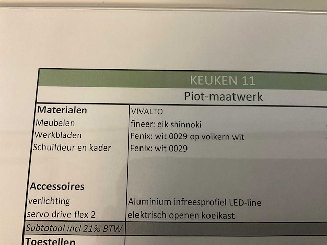 Toonzaalkeuken vivalto - afbeelding 26 van  29