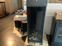 Toonzaalmodel barbas bellfires vertical bell medium 3 gesloten verbranding gaskachel - afbeelding 1 van  5