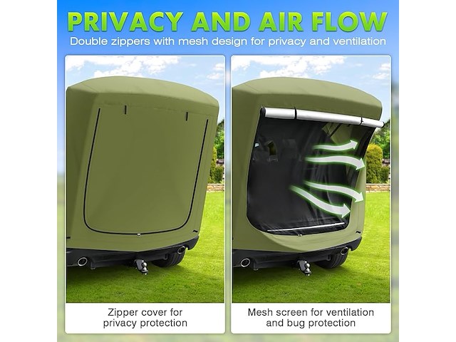 Toosoar universele achterkleptent - afbeelding 3 van  5