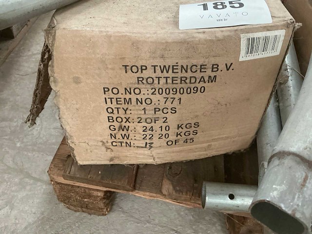 Top sports gedemonteerde trampoline - afbeelding 4 van  5