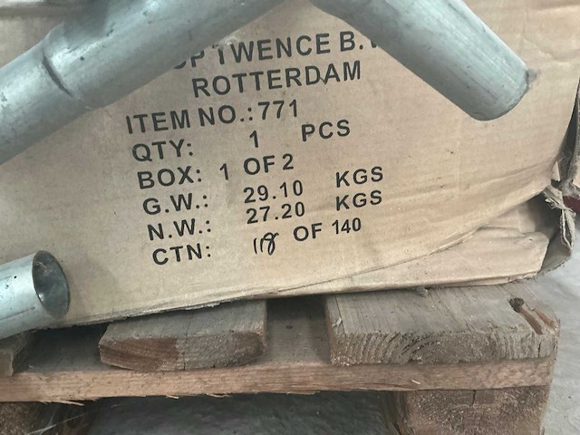 Top sports gedemonteerde trampoline - afbeelding 5 van  5