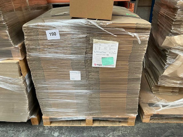 Topa kartonnen vouwdozen (+/-450x) - afbeelding 2 van  2