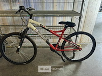 Topbike rood/wit mountainbike kinderfiets - afbeelding 1 van  2