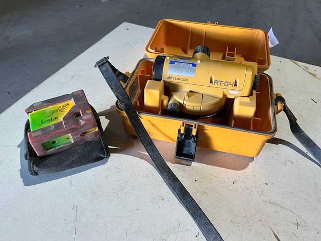 Topcon at-g4 bouwlaser (2x) - afbeelding 7 van  7