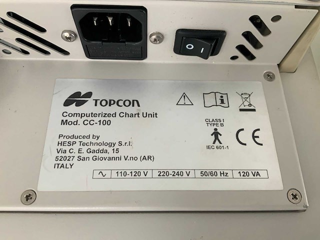 Topcon cc-100 digitaal virusscherm - afbeelding 6 van  6