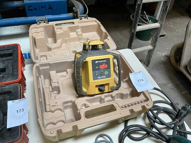 Topcon rl-h4c bouwlaser - afbeelding 2 van  3
