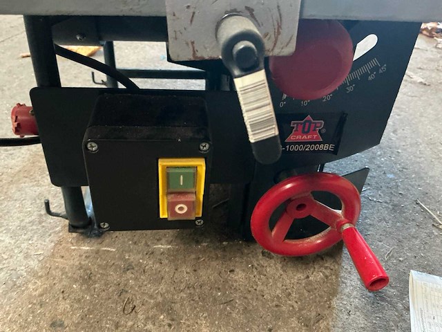 Topcraft tts-1000/2008be tafelzaag topcraft - afbeelding 6 van  7