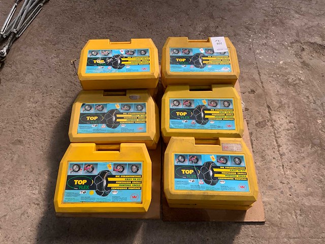 Topflex koffer met ring sneeuwketting (14x) - afbeelding 1 van  3