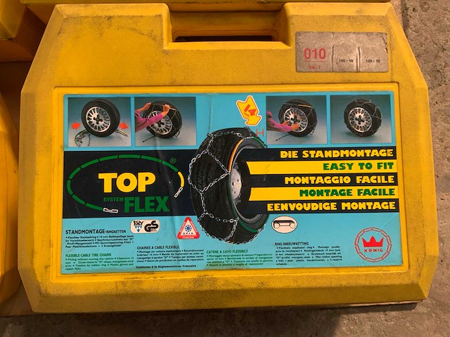 Topflex koffer met ring sneeuwketting (14x) - afbeelding 2 van  3