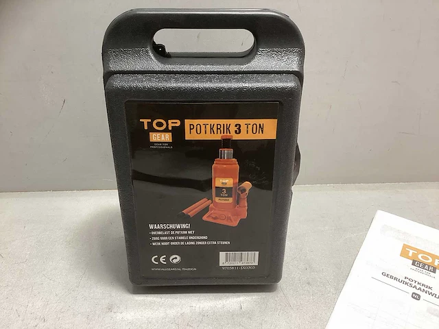 Topgear 3 ton garagekrik - afbeelding 2 van  2