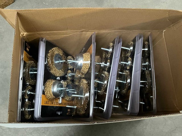 Topgear staalborstels 6 delige set (10x) - afbeelding 2 van  2