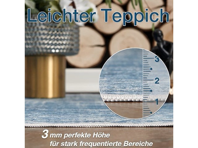 Topick vloerkleed (90 x 150 cm) - afbeelding 2 van  2