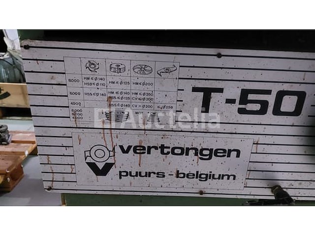 Topie/freesmachine vertongen t50 - afbeelding 3 van  12