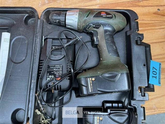 Topkraft boormachine op batterij - compleet - afbeelding 2 van  3