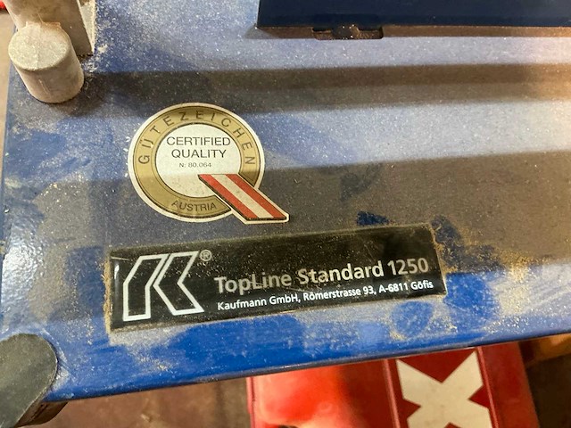 Topline standard 1250 tegelsnijapparaat - afbeelding 3 van  3