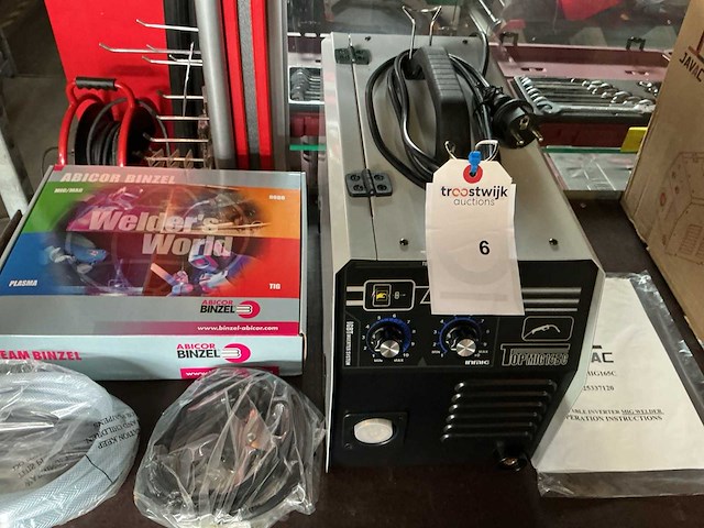 Topmig 165 c mig lasapparaat met toebehoren en gebruiksaanwijzingen - afbeelding 1 van  2