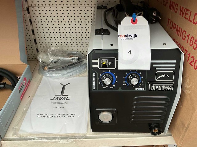 Topmig 165 c mig lasapparaat met toebehoren - afbeelding 1 van  2