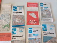 Topografische kaarten. 17 stuks - afbeelding 4 van  6