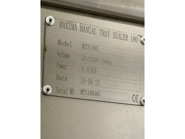 Topsealmachine maxima - afbeelding 6 van  6