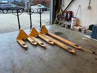 Topshelf - hand hydraulische palletwagens - 2021 (3x) - afbeelding 1 van  9