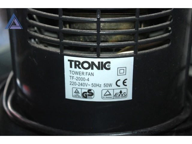 Torenventilator, tronic, tf-2000-4, 50w, werking niet gekend - afbeelding 3 van  3