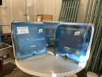 Tork lotus handdoekdispenser professioneel (3x) - afbeelding 1 van  3