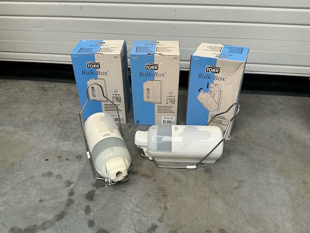 Tork zeep en doekjesdispenser (5x) - afbeelding 1 van  1