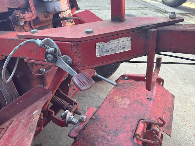 Toro - reelmower 70 - ride on lawn mower - afbeelding 4 van  9