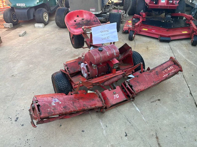 Toro - reelmower 70 - ride on lawn mower - afbeelding 5 van  9