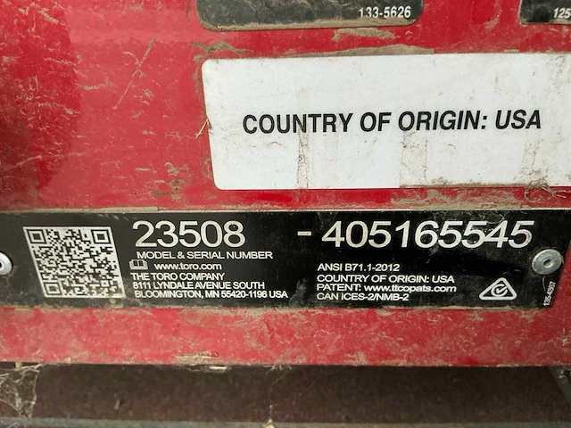 Toro 23508 zaaimachine - afbeelding 1 van  7