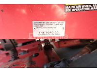 Toro groundmaster 223-d 4x4 diesel rijmaaier - afbeelding 13 van  26