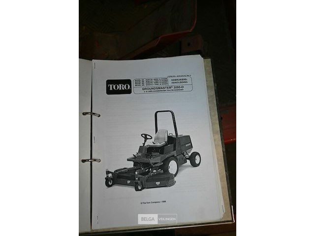 Toro groundsmaster zitmaaier - afbeelding 9 van  13