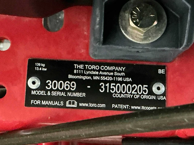 Toro mid-size 36 flail klepelmaaier - afbeelding 1 van  8