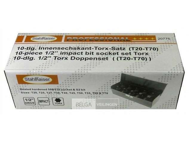 Torx dop set - afbeelding 2 van  3