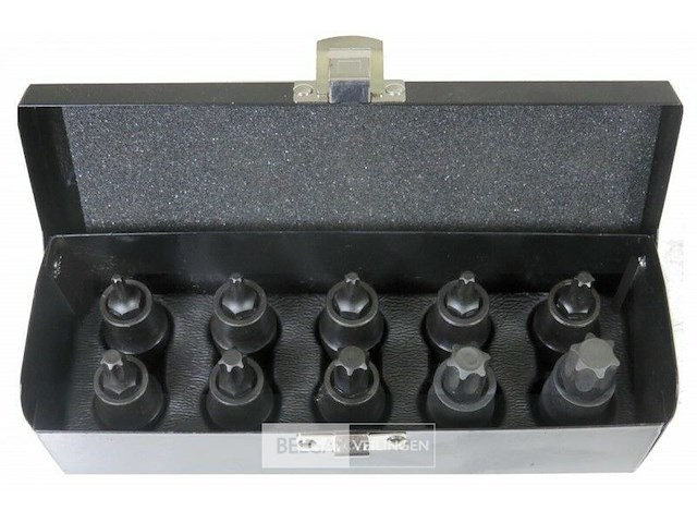 Torx dop set - afbeelding 1 van  3