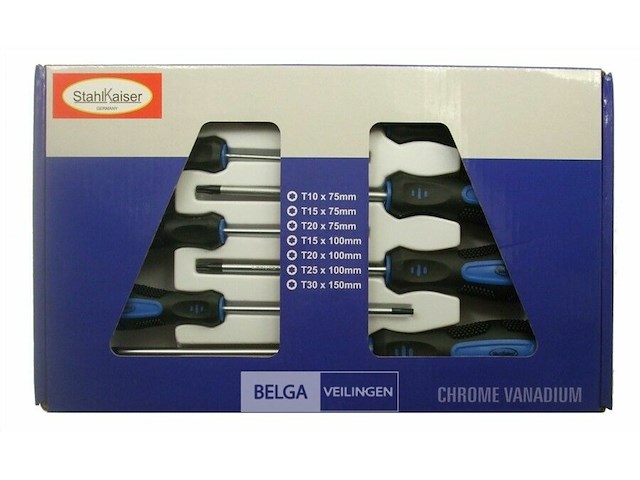 Torx schroevendraaier set - afbeelding 1 van  1