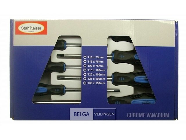 Torx schroevendraaier set - afbeelding 1 van  1
