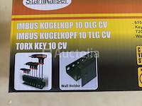 Torx set met rekje met imbus kogelkop 10 delig - afbeelding 3 van  4
