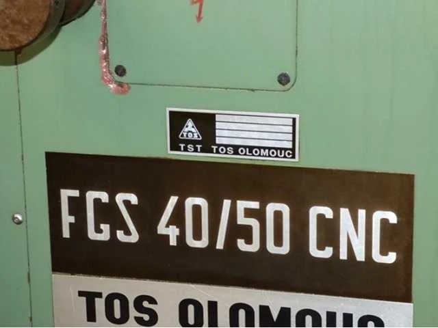 Tos - fgs 40/50 cnc - cnc freesmachine - afbeelding 10 van  14