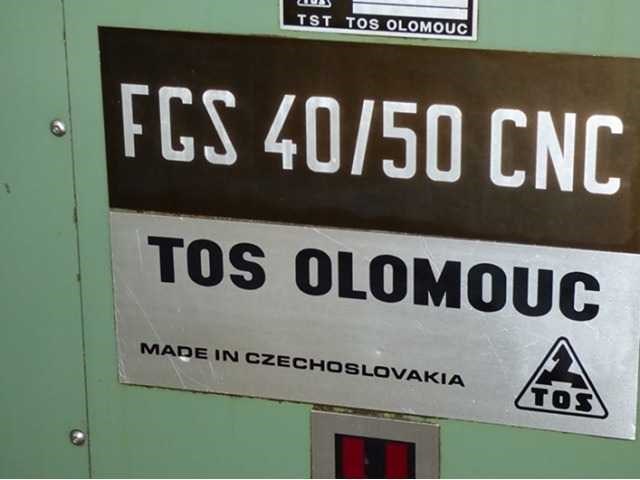 Tos - fgs 40/50 cnc - cnc freesmachine - afbeelding 8 van  14