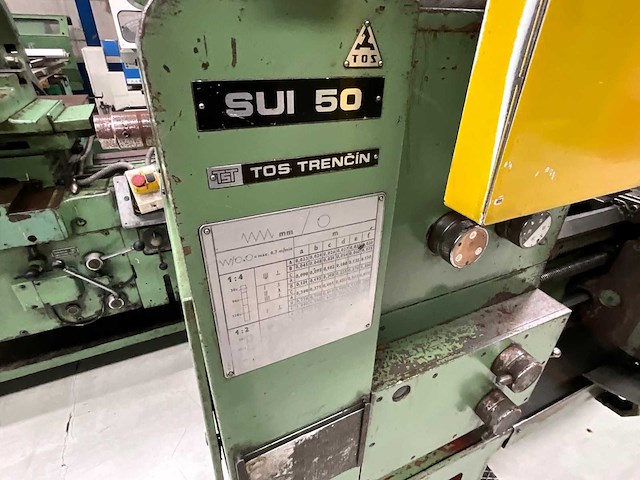 Tos - sui50 - universele draaibank - afbeelding 2 van  10