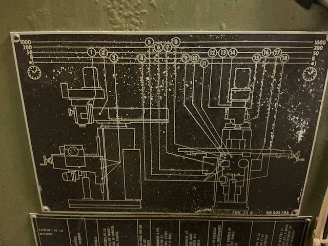 Tos kurim fnk 25 a cnc freesmachine - afbeelding 7 van  22