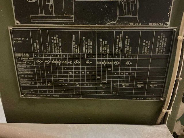 Tos kurim fnk 25 a cnc freesmachine - afbeelding 8 van  22