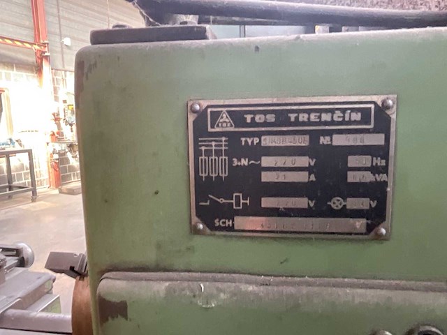 Tos tercin sn40b horizontale draaibank - afbeelding 6 van  6