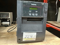 Toshiba b-sa4tm labelprinter - afbeelding 1 van  6