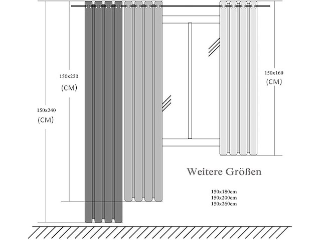 Tospass gehaakt gordijn - afbeelding 2 van  4
