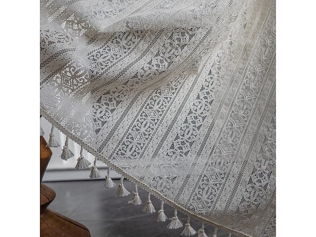 Tospass gehaakt gordijn - afbeelding 4 van  4